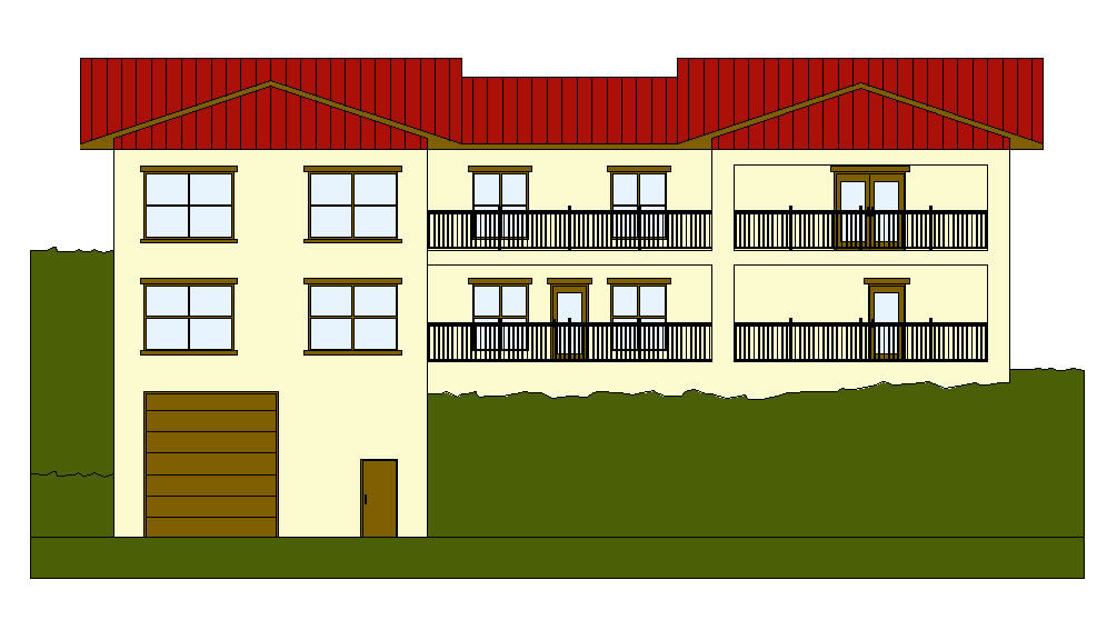 Drawing Home Exterior Elevation